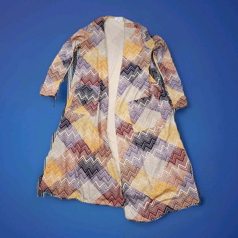 LulaRoe Duster Cardigan Womens S Aztec Southwestern‎ Lagenlook